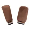 Cubierta de Palanca de Cambios de Coche Rf Transfronteriza Cubierta de Palanca de Cambios de Felpa de Invierno Cubierta de Freno de Mano Juego de Manijas de Palanca de Cambios Accesorios Interiores de Coche con Transmisión Manual