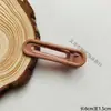 Pinza Redonda de Pato de Doble Punta Brillante de 6 cm, Pinza para el Cabello de Alta Calidad en Colores Macarrón, Pinza Lateral, Pinza para Flequillo, Accesorio de Pinza Base para Manualidades