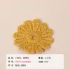 Nuevas Flores de Lana de 2 cm Accesorios para el Cabello DIY Accesorios Ropa para Niños Zapatos y Calcetines Accesorios de Margarita Zapatos y Sombreros Accesorios para Medias