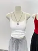 Sujetador Gris de Verano con Almohadilla en el Pecho de una Pieza Ajustado Adelgazante para Mujer Camisola Dulce y Atrevida Reductor de Edad Top Interior Ropa Exterior