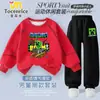 Sudadera con cuello redondo de Minecraft Creeper para niños y niñas, estudiantes y niños pequeños, Ropa nueva