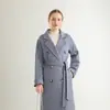 Novo Casaco Feminino de Lã Pura Dupla Face Outono/Inverno 2026 Estilo Hepburn Outerwear