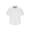 Camiseta Masculina UTiiTUii Retro Americano com Gola Henley e Manga Curta, Camisa Básica de Verão, Corte Solto 055