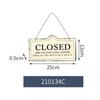 Placa de Porta de Madeira MDF Minimalista Moderna da Primavera de 2027 Decoração de Parede Placa de Fachada de Loja Aconchegante