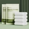 Sábana de cama desechable engrosada, funda de edredón, funda de almohada, juego de cuatro piezas engrosado, viaje, hotel, algodón, suministros de cama sucia, portátil