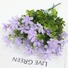 Simulación orquídea de pasto de primavera hojas de eucalipto magnolia narcisos decoración exterior para el hogar joyería artificial floral al por mayor