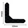 Pegatinas Antideslizantes para Alfombra Sin Costuras Temu Xiyin Transfronterizas, Pegatinas Fijas para Alfombra, Pegatinas Adhesivas de Doble Cara Reutilizables Lavables de PU