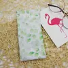 Gafas de Sol Estilo Coreano Estilo Fresco Bolsa para Gafas de Almacenamiento Portátil Cierre Automático Dibujo Animado Simple Vintage Bolsa Artística