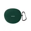 Adequado para Capa Protetora de Estojo para Fone de Ouvido Huawei Freeclip, Capa Protetora de Silicone para Fone de Ouvido Bluetooth com Fivela de Cor Sólida de Uma Peça