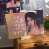 [Exclusivo para Mi Ju] 40 Piezas de Tarjetas Pequeñas de Ju Jingyi con Sentido de Atmósfera, Merchandising de Abanico Exquisito y Creativo, Tarjetas Lomo Hechas a Mano