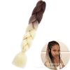 Xuchang Peruca Acessórios de Cabelo Seda de Alta Temperatura Trança Grande Africana Jumbobraid Fibra Química Colorida Montagem Mista Venda Quente Dreadlocks