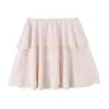 Falda Rosa de Verano Estilo Europeo y Americano para Mujer, Corte A, Color de Contraste 26933