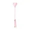 Pequeño corazón de peluche con forma de paleta SM femenina sumisa, paleta de cuero para provocar, herramienta de castigo, accesorios eróticos, venta al por mayor