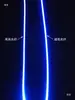 Lâmpada de Fibra Óptica Guia de Luz Suave Super Brilhante Tira Luminosa Sólida Decoração de Contorno de Carro Lâmpada de Atmosfera Tira Guia de Luz Plástico Transparente