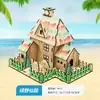 Popular Rompecabezas Estéreo 3D de Madera Educativo para Niños DIY Hecho a Mano Juguete de Descompresión Venta Directa del Fabricante Ensamblaje