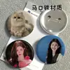 53*80 Broche de Barra Broche de Pinos DIY Foto Impressa Ímã de Geladeira Único Criativo Magnético Cultural e Criativo Animação