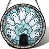 Decoraciones acrílicas colgantes de temática de horror americano para fiestas, superventas transfronterizas, con diseños únicos para colgar en la ventana y recuerdos de fiesta