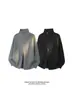 Novedad Otoño 2026 Suéter Cardigan Blanco Talla Grande Peso Pesado 1000g S-5X JM26701-39