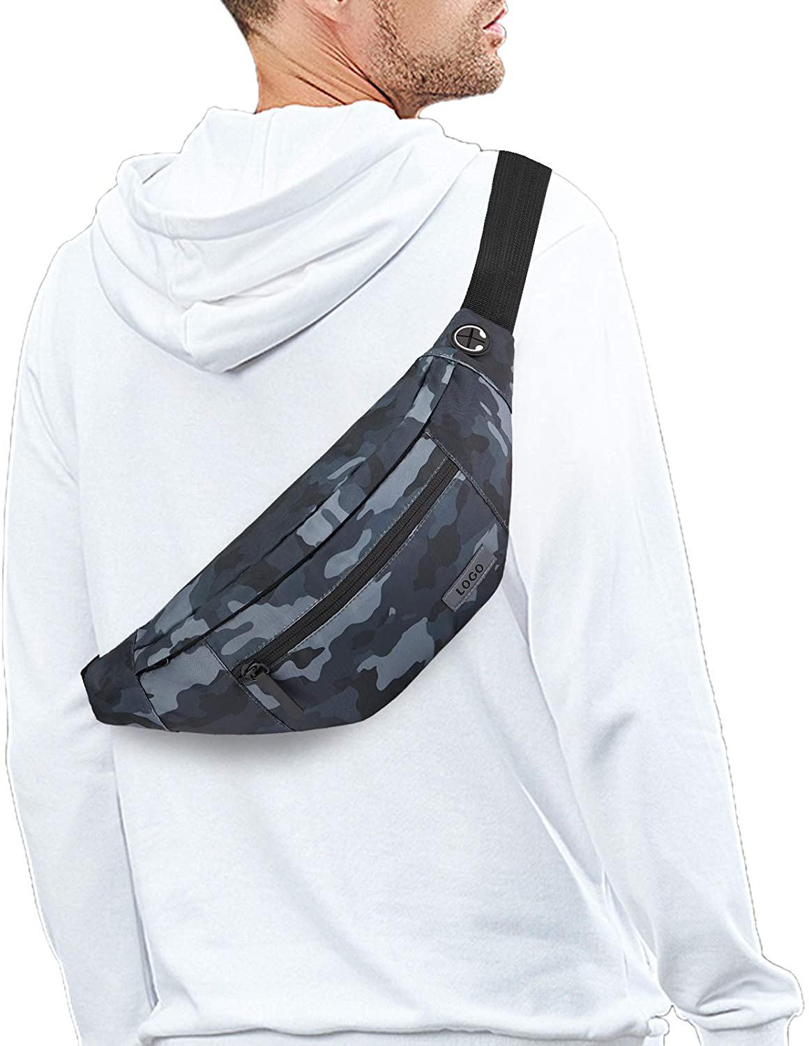 SKU-14-Camo Black(4 Zipper Poc