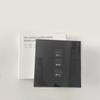 Venda por atacado cortina elétrica inteligente sem fio Smart Switch Control painel preto fiação livre de adesivos de controle único livre