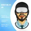 Máscara Facial Protetora de Pescoço com Estampa de Caveira Transfronteiriça Capuz para Forro de Capacete de Motocicleta Outono e Inverno Quente Escovada Máscara de Ciclismo