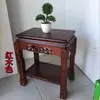 Oferta especial: Suporte de Flores de Madeira Maciça Feito de Madeira de Ulmeiro, Suporte de Plantas Estilo Chinês, Suporte de Chão Quadrado de Madeira para Bonsai, Montado Completamente