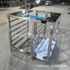 Estante de Bandeja de Horneado de Acero Inoxidable de Ingeniería Comercial Carrito de Bandeja de Horneado para Horno Estante para Pasteles y Panes Estante de Almacenamiento Multinivel