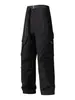 Pantalones casuales deportivos rectos para hombre de otoño e invierno, pantalones holgados de pierna ancha estilo Hong Kong, ropa de trabajo moderna para exteriores, impermeables y resistentes a las manchas
