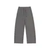Yidao Roupas Vintage 2026 Outono Novo Retro Japonês Simples Cor Sólida Cordão Cintura Elástica Solto Reto Calças Casuais