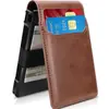 Amazon Estuche para Tarjetas de Aleación de Aluminio Antirrobo RFID Portátil Ultradelgado Portatarjetas de Metal Pop-Up Automático Estuche para Tarjetas de Hombre