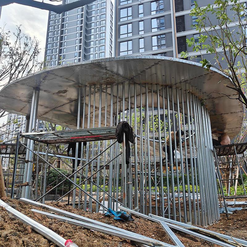 钢结构廊架凉亭