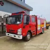 Caminhão de Bombeiros com Tanque de Água Nacional Vi Isuzu Assento Duplo 3.5 Pequeno Caminhão de Bombeiros de Resgate Florestal com Tanque de Água Fornecimento Direto da Fábrica