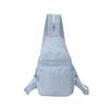 Nueva Bolsa Cruzada de Pecho de Cuero Suave PU de Doble Propósito para Mujer Moda Tendencia Estampada Nueva Bolsa de Hombro China Pequeña Mochila de Texto