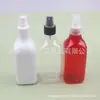 Frasco borrifador quadrado de 250ml, frasco borrifador pequeno de gargalo longo, vermelho, branco, frasco borrifador quadrado transparente, frasco borrifador de hidrossol