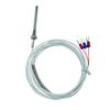 Fabricante de Origen Sensor de Temperatura Pt100 Sonda de Temperatura de Resistencia Eléctrica de Alta Precisión Termopar con Resorte de Presión Ajustable
