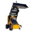 Minicargadora compacta HT430 de la fábrica Haituo, con tres bombas y tres válvulas, herramienta multiusos.
