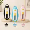 Mini Cuchillo de Manualidades para Uso General Pingüino Portátil Pequeño Cuchillo de Manualidades para Estudiantes Caja de Entrega Rápida Apertura de Cartas Corte de Papel Conveniente Rápido