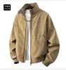 Chaqueta casual de moda para exteriores para hombres y mujeres, cortavientos con cuello alto, adecuada para parejas, primavera y otoño, resistente al agua, prenda exterior deportiva