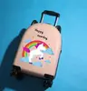 Nueva Maleta de Carrito Infantil, Maleta para Sentarse, Maleta de Dibujos Animados para Niña, Maleta de Cabina para Bebé, Maleta con Contraseña para Niño