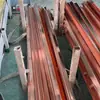 Acero Recubierto de Cobre con Descuento, Acero Plano Chapado en Cobre, Conductores de Bajada para Pararrayos, Cables de Puesta a Tierra Horizontales, Barras de Puesta a Tierra Horizontales de Acero Plano Recubierto de Cobre