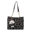 Bolso de gran capacidad para la axila, Nuevo bolso de moda elegante e informal Invierno 2025, Textura simple, Bolso tote para mujer