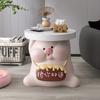 Cerdito bonito, regalo de inauguración de la casa, decoración de suelo, accesorios para el hogar, sala de estar, mueble de TV, mesa de centro, habitación infantil, dormitorio, mesita de noche