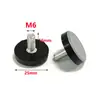 Pie de Teflón Ajustable M6M8 para Mesa y Silla, Base Deslizante para Muebles, Tornillo para Estante