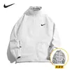 Jaqueta Dupla Face Nova Primavera e Outono 2024 Masculina Marca Tendência Esportiva Masculina Jaqueta com Gola Estudante Casaco Casual