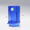 Comedouro Automático Anti-Derramamento Dispensador de Comida Caixa de Alimentação para Gaiola de Papagaio para Periquito