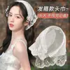 Doce tiara de renda em formato de triângulo para mulheres, tiara super bonita, perfeita para viagens, férias e sessões de fotos, doce acessório de cabelo
