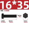 Pernos de Alta Resistencia Grado 8.8, Tornillos Hexagonales Externos, Pernos Hexagonales Externos Gb5782 Pernos de Cabeza Hexagonal M6M16