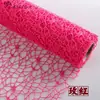 Tecido de rede jacquard coreano com vazados rede de ganso papel de embrulho de malha para buquê material de papel de embrulho para flor rosa