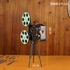 Cámara de TV antigua, accesorios vintage, máquina de coser, modelo 708090, objetos antiguos nostálgicos, decoraciones para fotografía