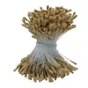 Transfronterizo 2 mm Aproximadamente 400 Piezas 170 Centros de Flor Mate Núcleo de Flor Flor Artificial Estambres de Yeso Rosa Lirio Materiales